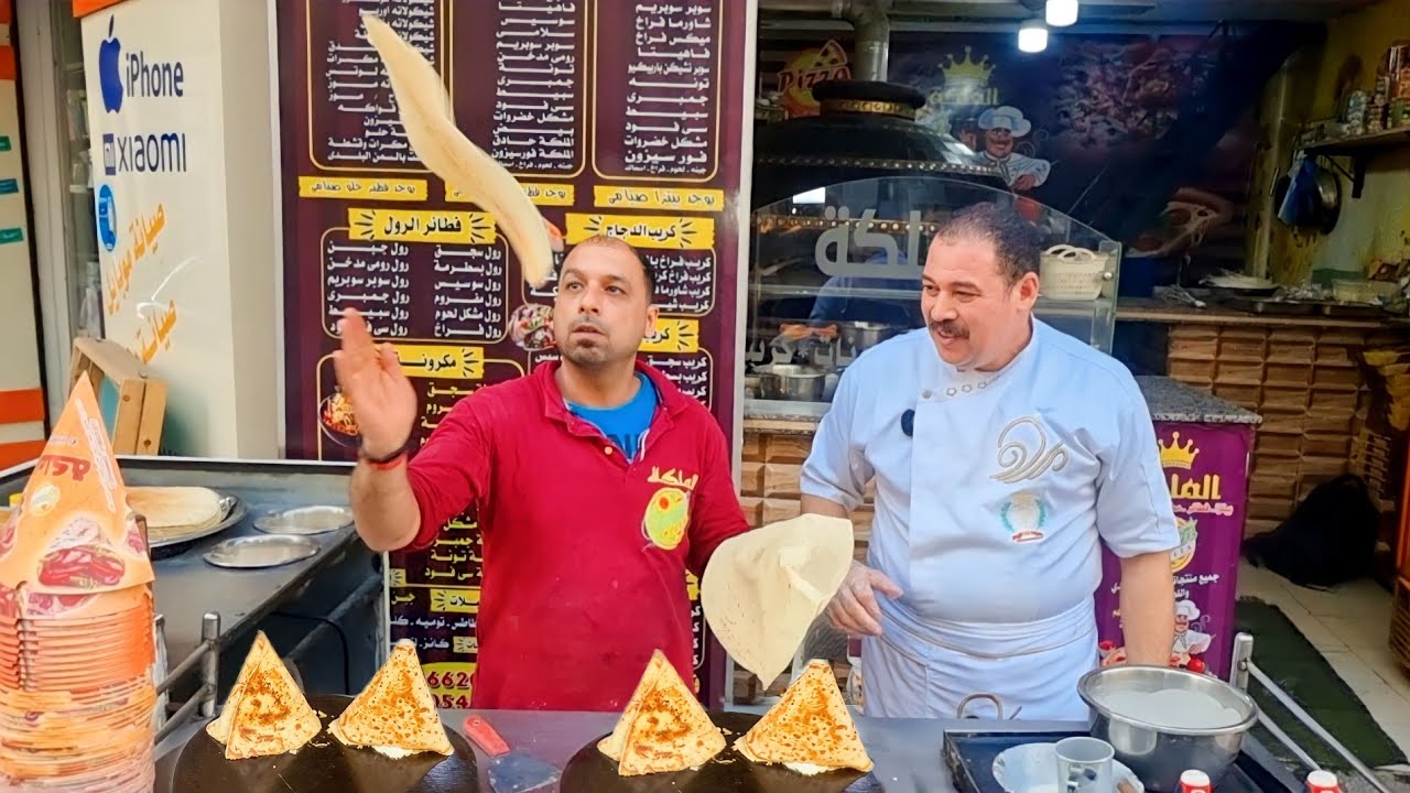 طريقة عمل الكريب الأصلي 👌 بأبسط طريقة واحلي طعم 😋 💯أوعدك هاتتفرجي وتقومي تعمليه على طوووول ☝️