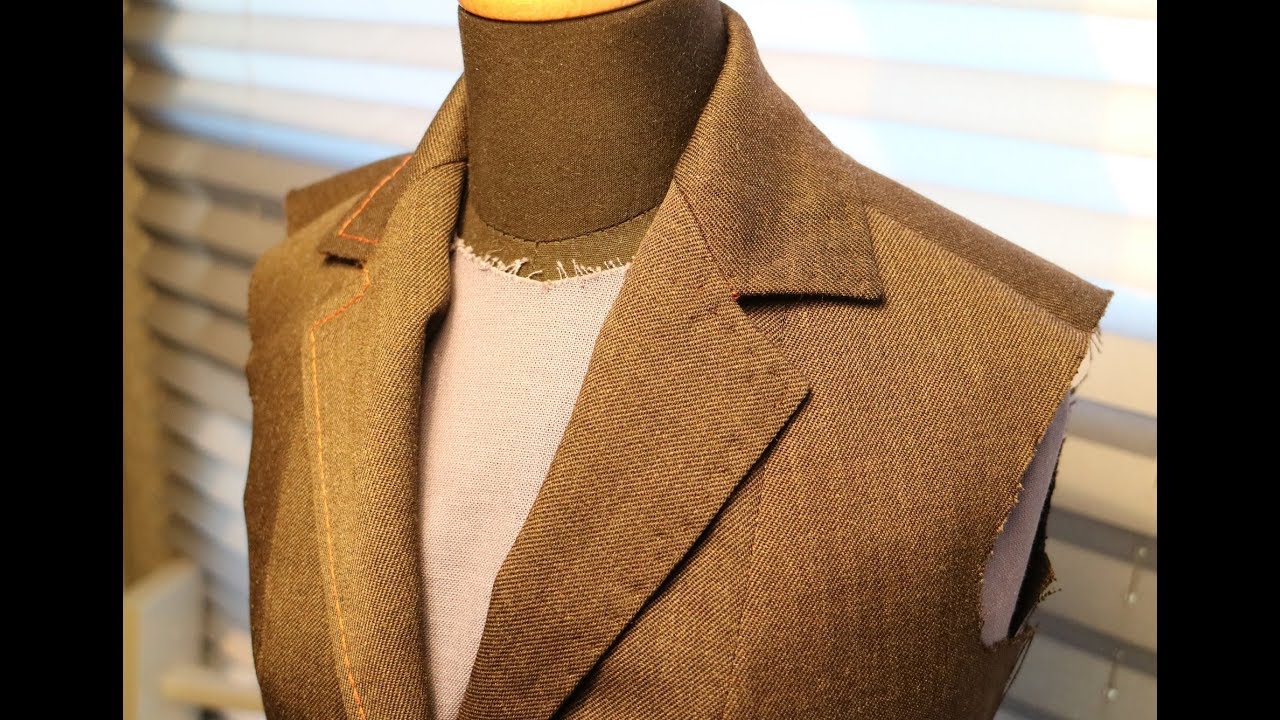 Sy ett snyggt kavajslag som ett proffs / Sew a JACKET COLLAR like a pro!