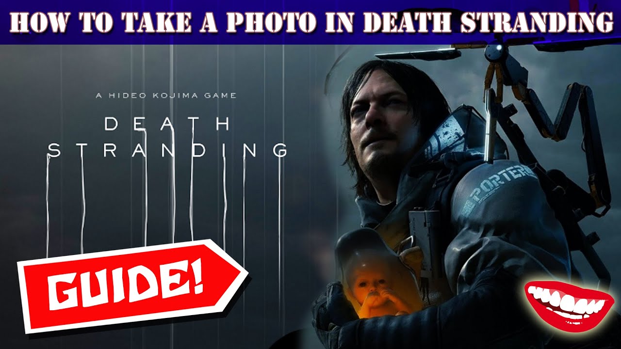 How to take a photo in Death Stranding Photo Mode PS4 PS5