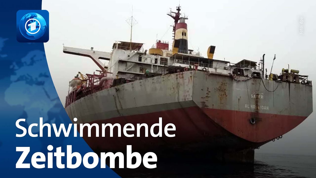 Maroder Öltanker vor der Küste des Jemen