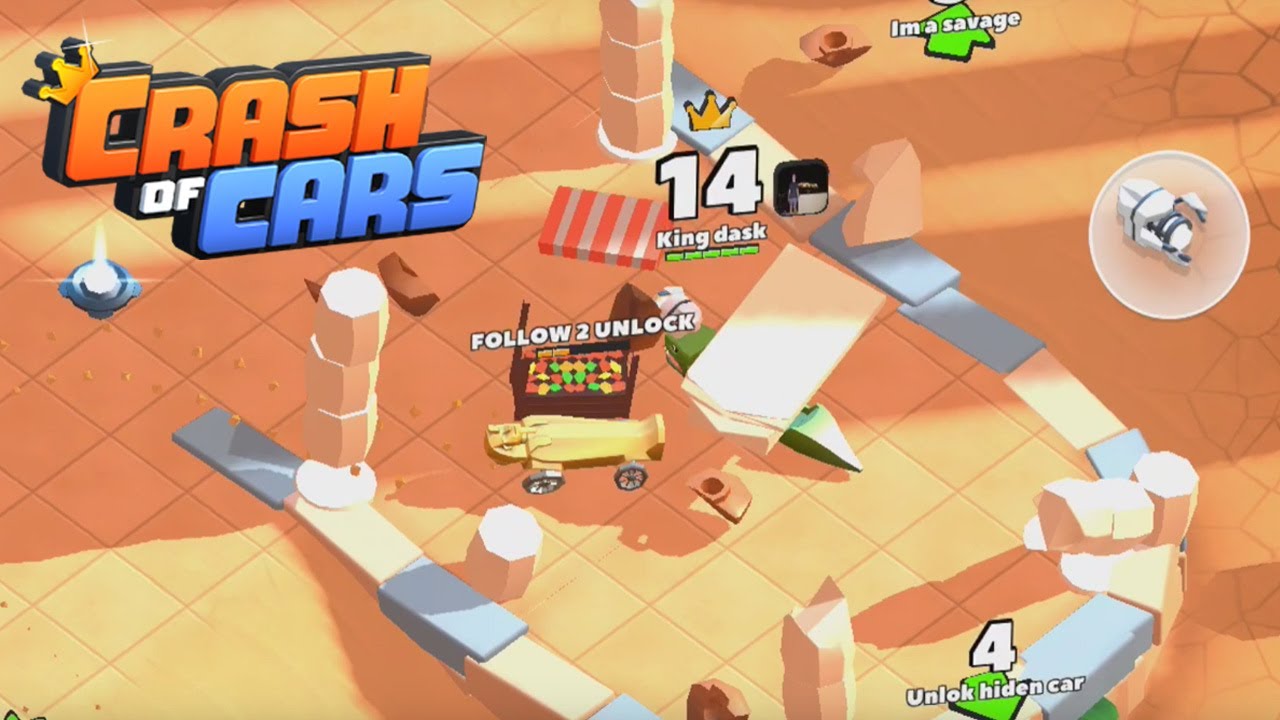 Crash of Cars, Second hidden car !! - Desert
