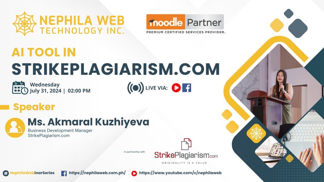 [Free Webinar] AI Tool in StrikePlagiarism