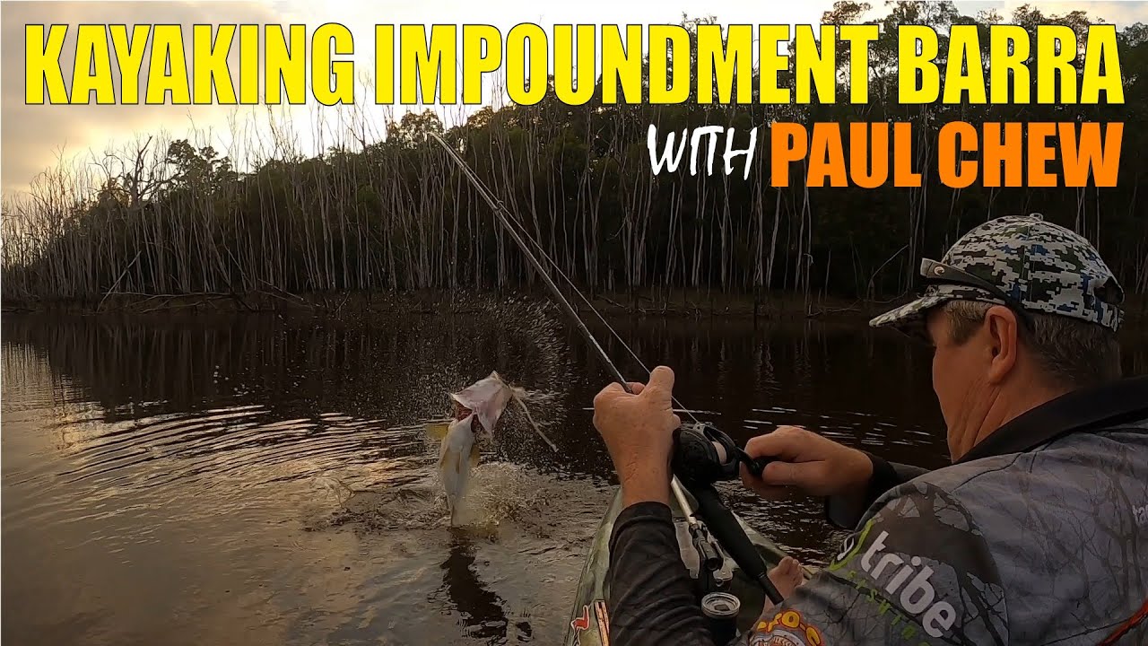Kayak Fishing Impoundment Barramundi with Paul Chew