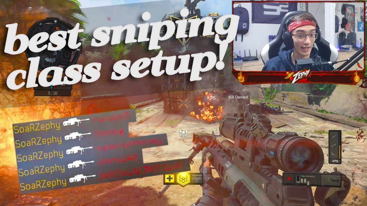 The BEST Sniping Class Setup, Settings, & Tips on Black Ops 4