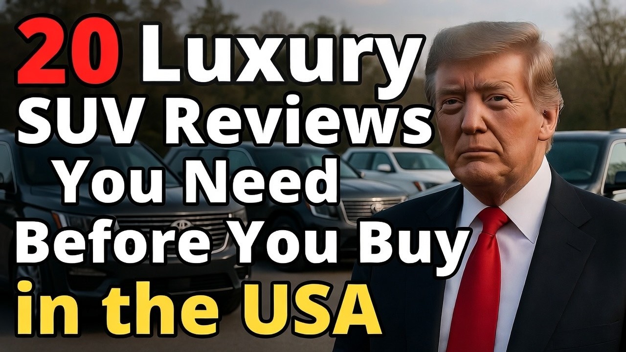 20 Luxury SUV Reviews You Need Before You Buy in the USA