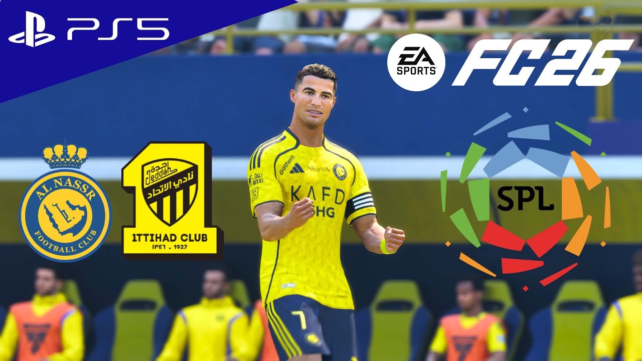 FC 26 - Al Nassr vs. Al Ittihad - Ronaldo vs. Benzema | RSL (SPL) Full Match 25/26 | PS5 [4K60 FPS]