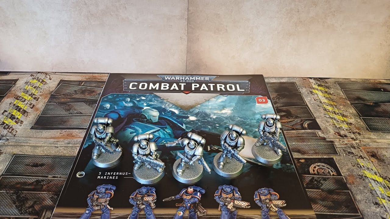 Warhammer 40k Combat Patrol Heft 3 Teil 1 Zusammenbau der Infernus Marines