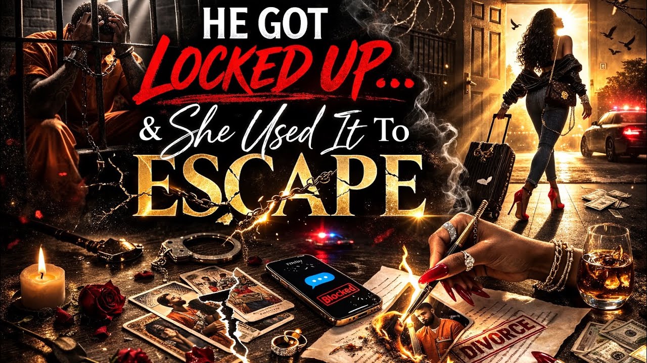 “He Got Locked Up… and She Used It to Escape”