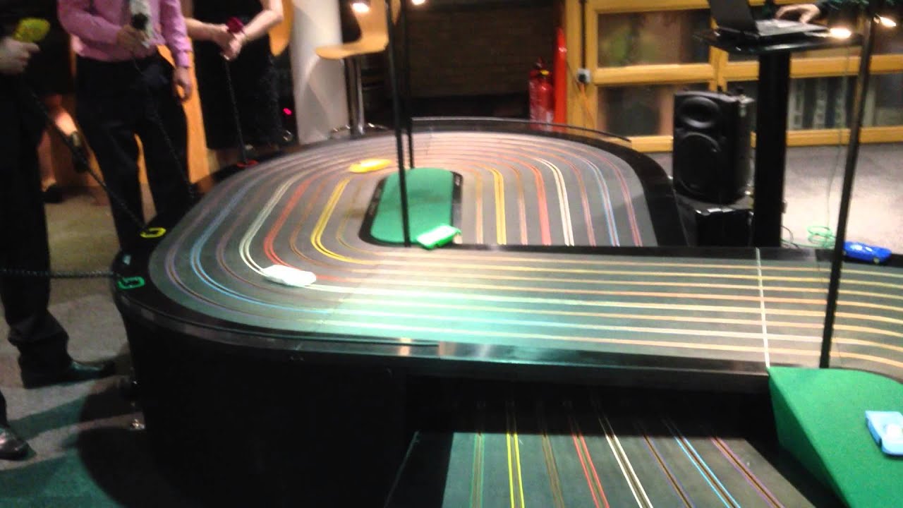 8 Lane Slot Car Track