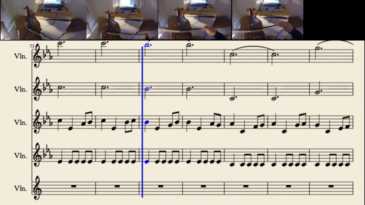 Game of Thrones arranged for Violins (w/ sheet music)
