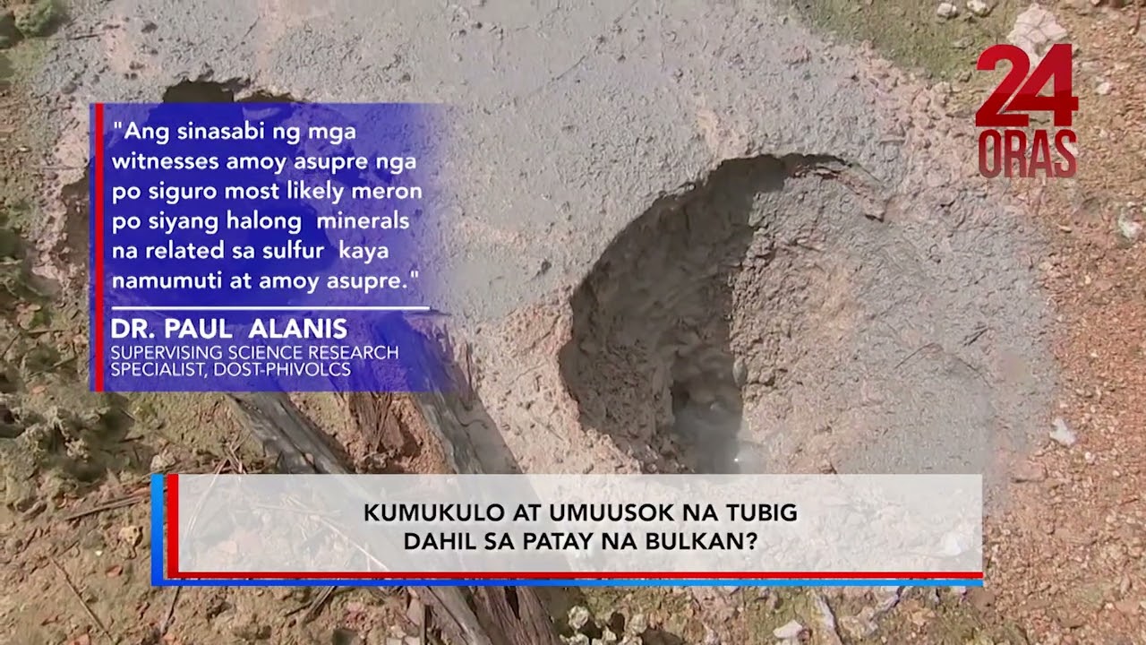 Kumukulo at umuusok na tubig dahil sa patay na bulkan? #shorts | 24 Oras