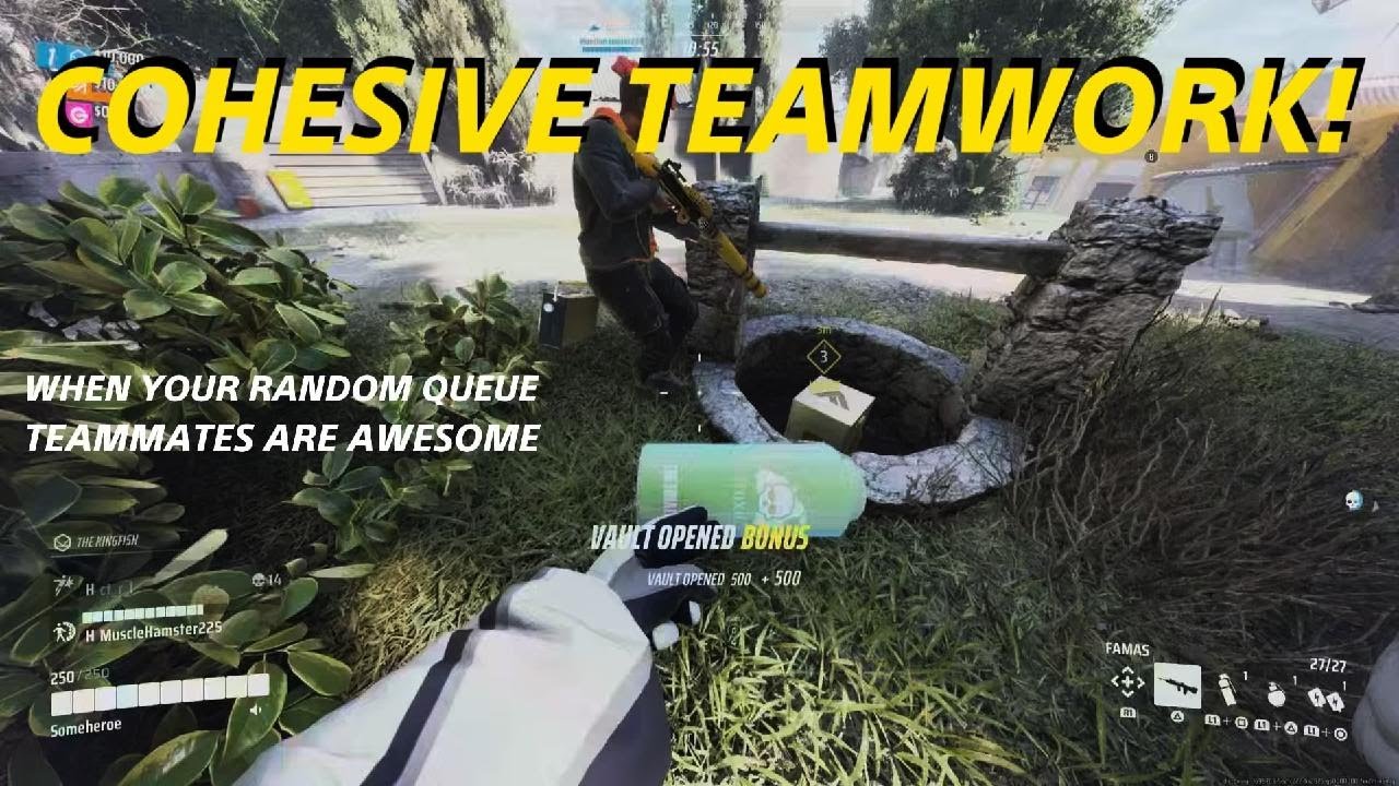 When you random queue teammates are awesome