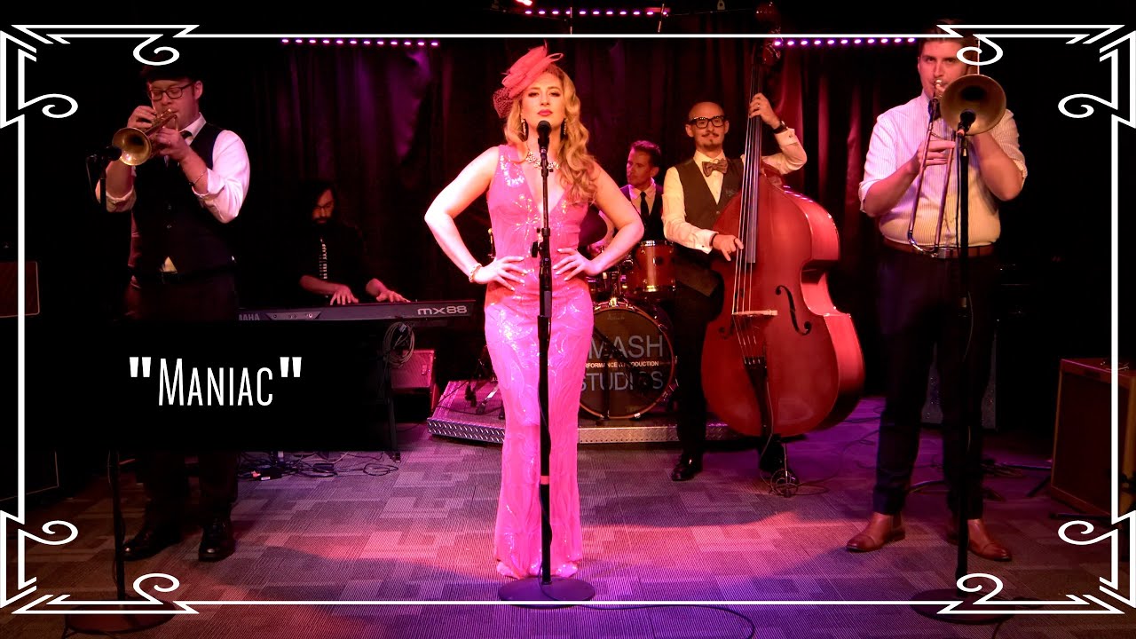 “Maniac” (Michael Sembello) Swinging Jazz Cover by Robyn Adele Anderson