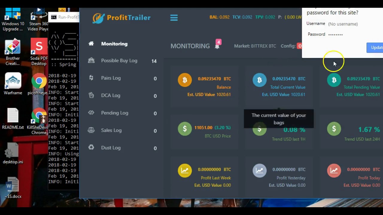 How To Add Settings In Profit Trailer