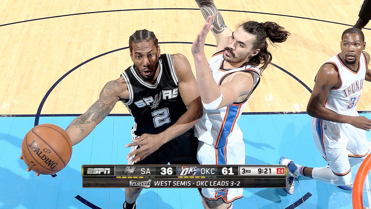 San Antonio Spurs vs Oklahoma City Thunder - Game 6 - Full Highlights | May 12, 2016 | NBA Playoffs