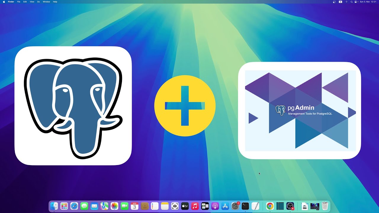 Как установить PostgreSQL и pgAdmin4 на Macbook/macOS