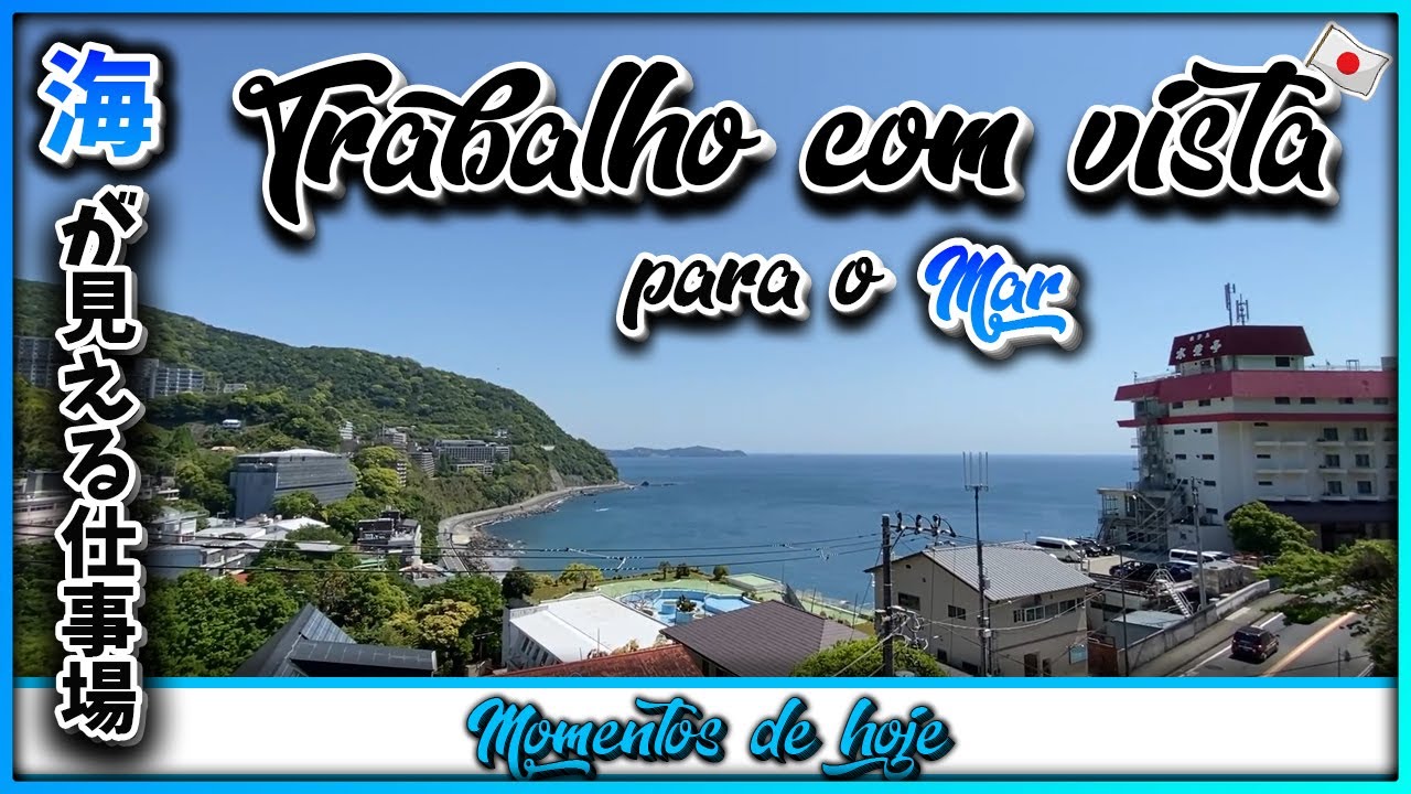 Meu trabalho no Japão com uma vista maravilhosa !!!