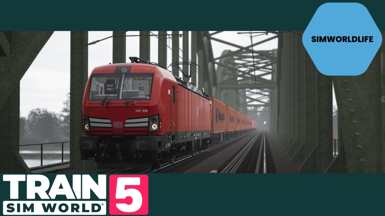 4K | TSW5 | DB BR193 | To Wiesbaden Ost | This addon inlcudes everything!!