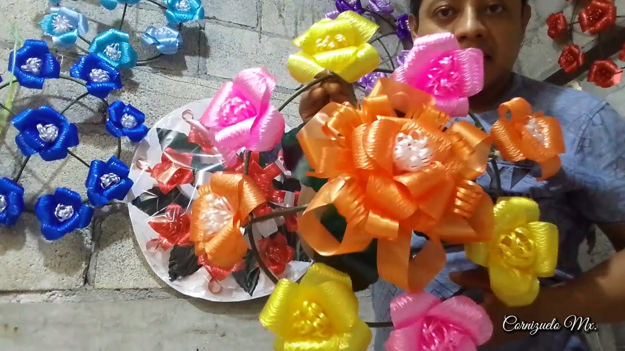Cómo envolver una corona para el día de muertos 