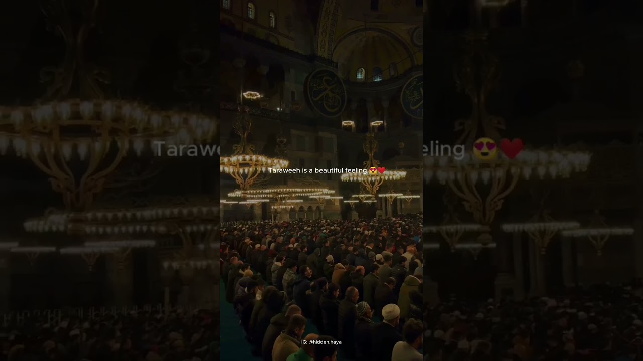 Taraweh is a beautiful feeling #islam #ramadan #day4 #muslimtiktok #sahoor #iftar #taraweh #beauty