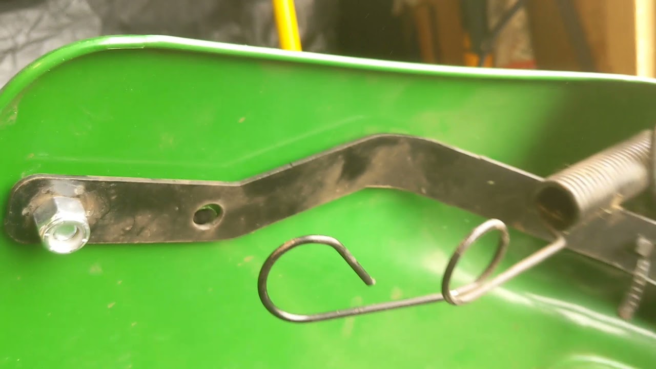 John Deere L110 hood repair