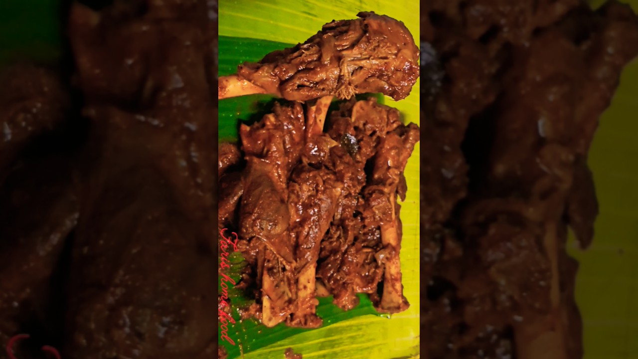 👌GOAT NALLI ELUMBU GRAVY 😋#subscribe #shorts #viralshorts #youtubeshorts #nallibonegravy