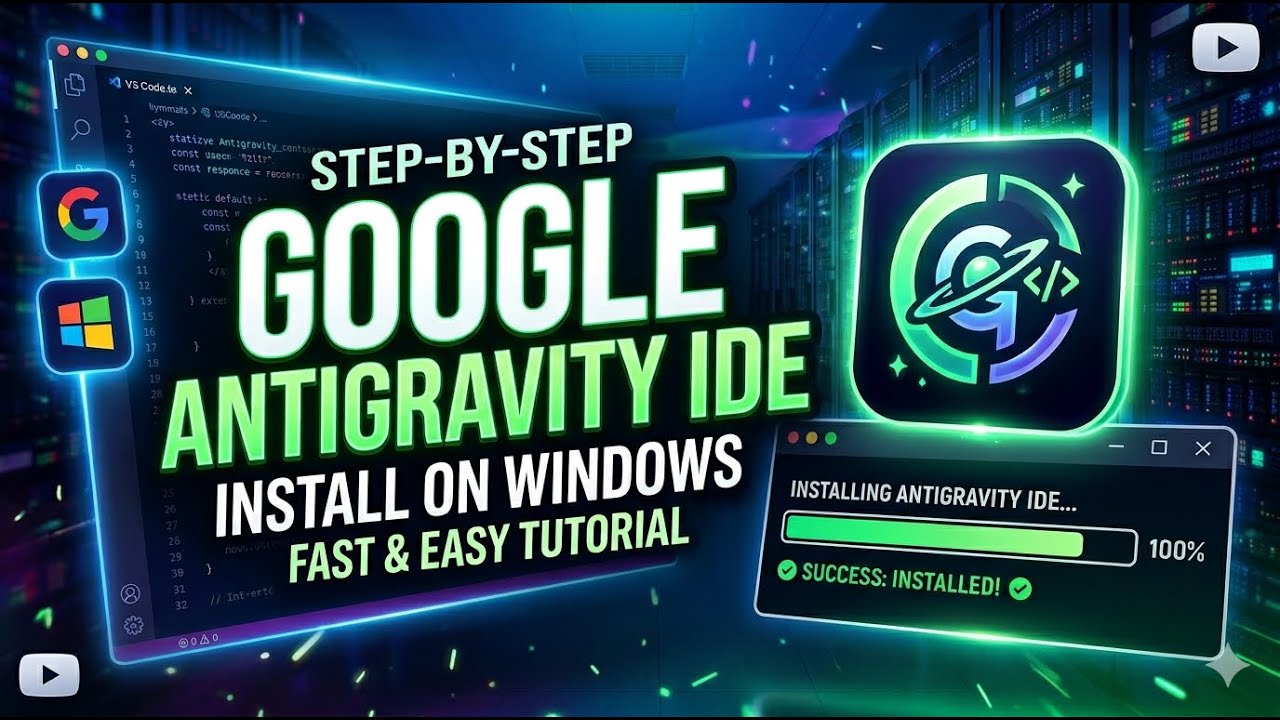 Как установить Google Anti-gravity на Windows (пошаговое руководство)