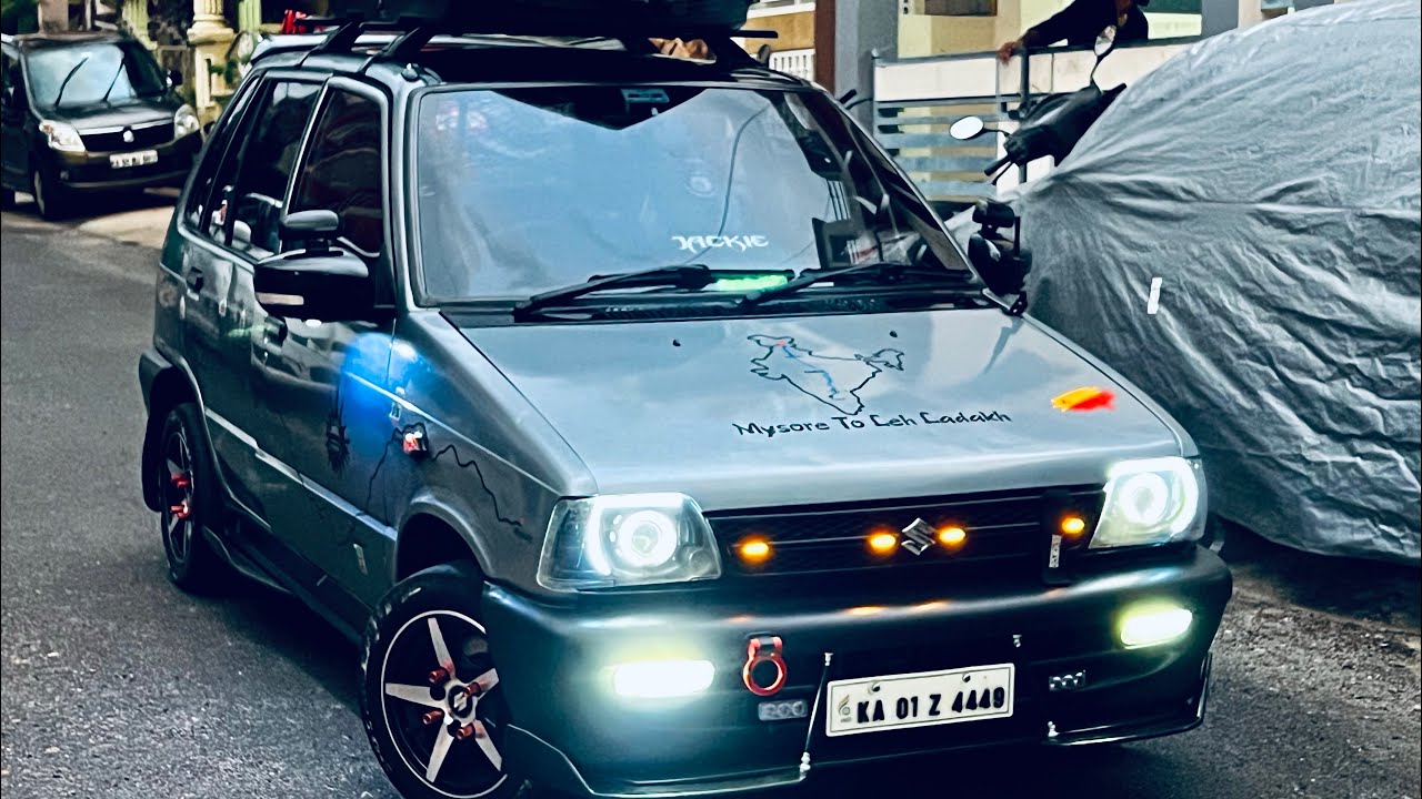 Maruthi 800 modification in Kannada. ಕನ್ನಡ-2023 #mr_jackie