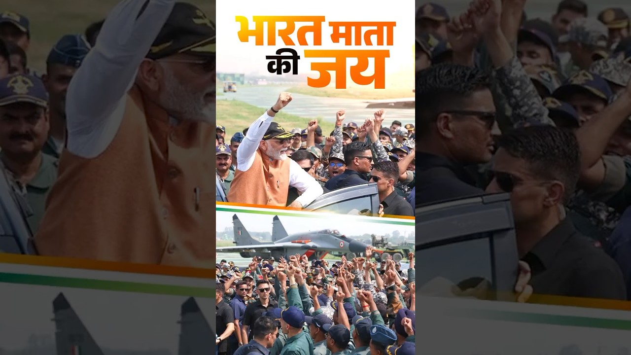 PM Modi visits Adampur Air Base, interacts with air warriors