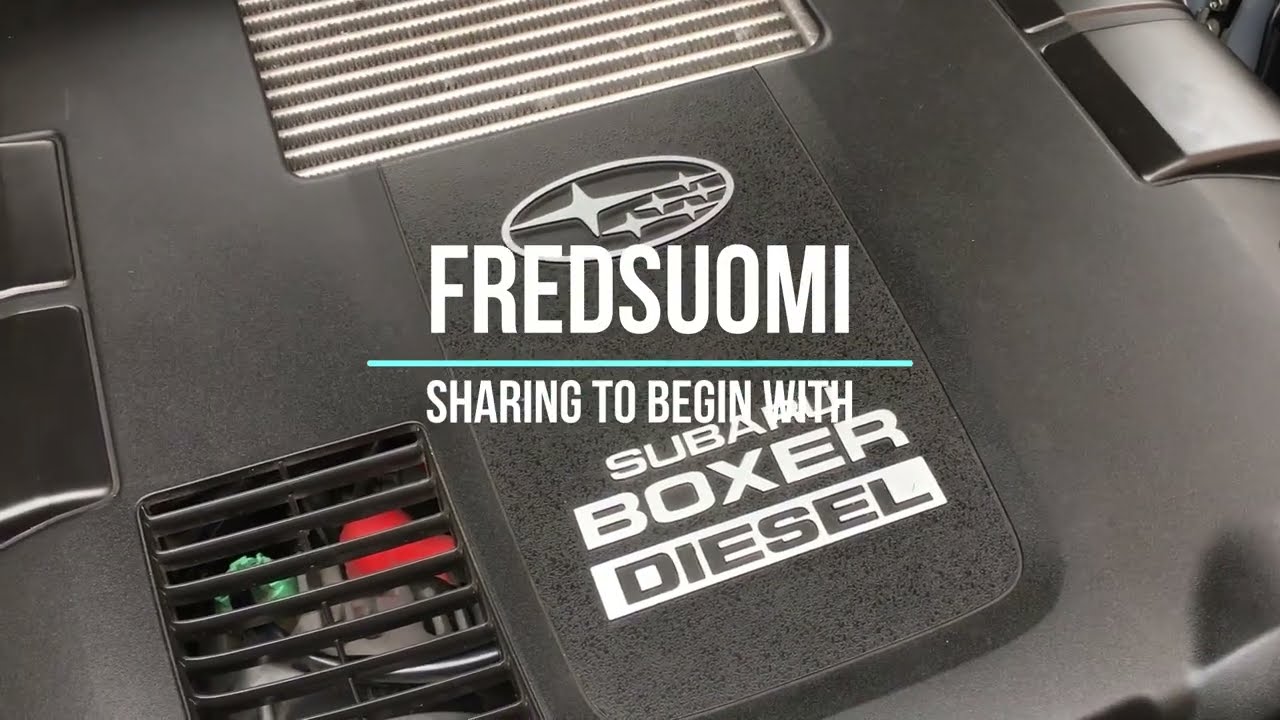 Glow Plugs | Subaru OB 2,0D - MY 2014 | How to get there?