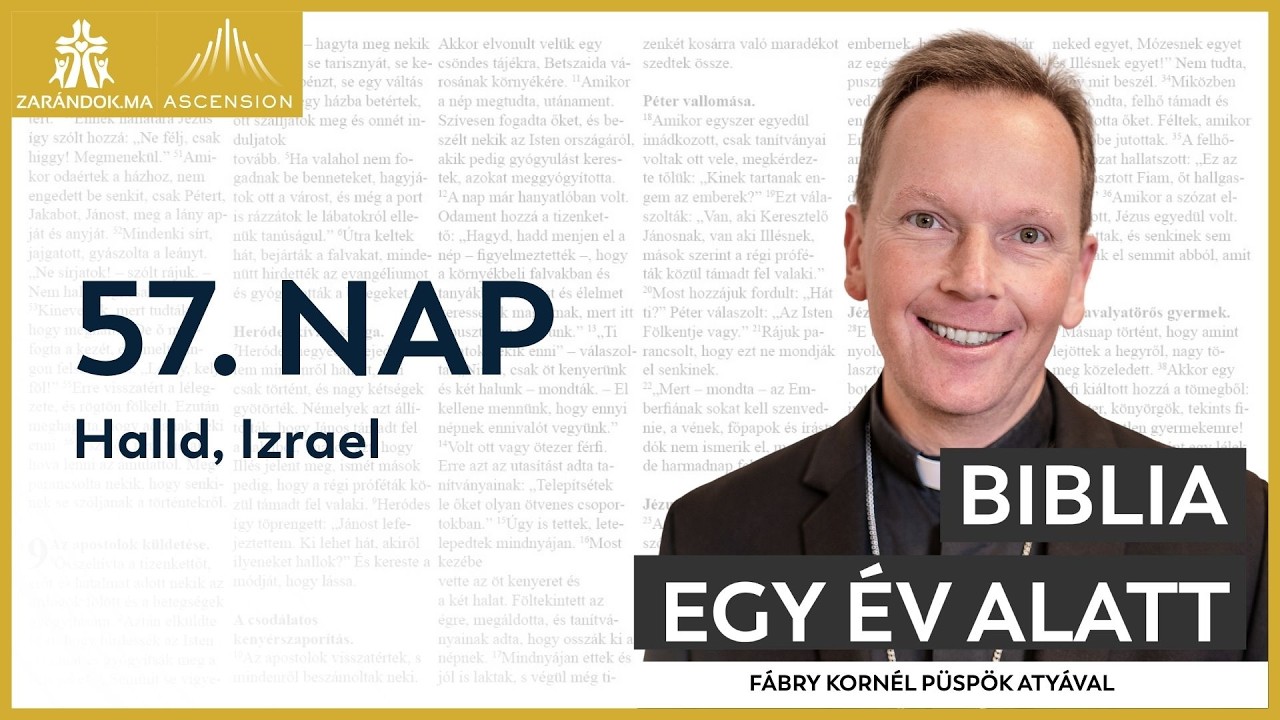 57. nap: Halld, Izrael – Biblia egy év alatt podcast