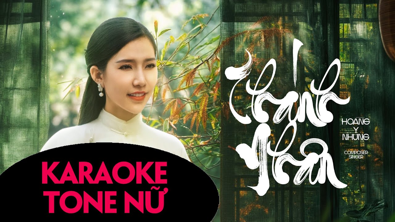 Karaoke Tone Nữ | Thánh Nhân - Hoàng Y Nhung x V2T Media