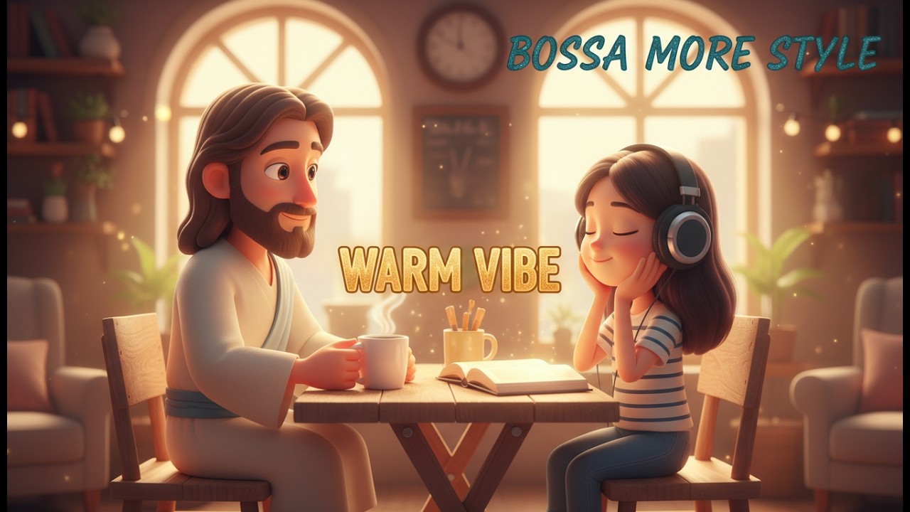 Smooth Christian Jazz for Study & Prayer ☕ Warm Psalm Bossa Music for Relaxation #scripturejazz