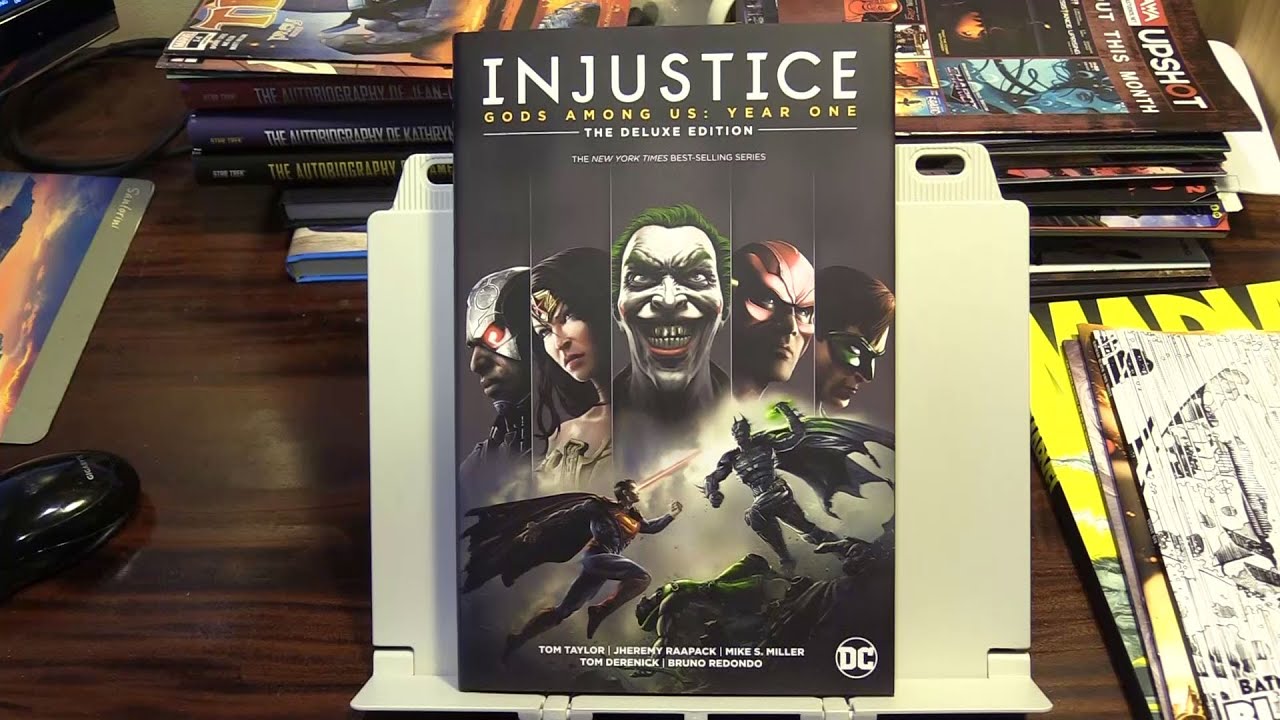 Injustice Year One Deluxe Edition (signed by Tom Taylor)