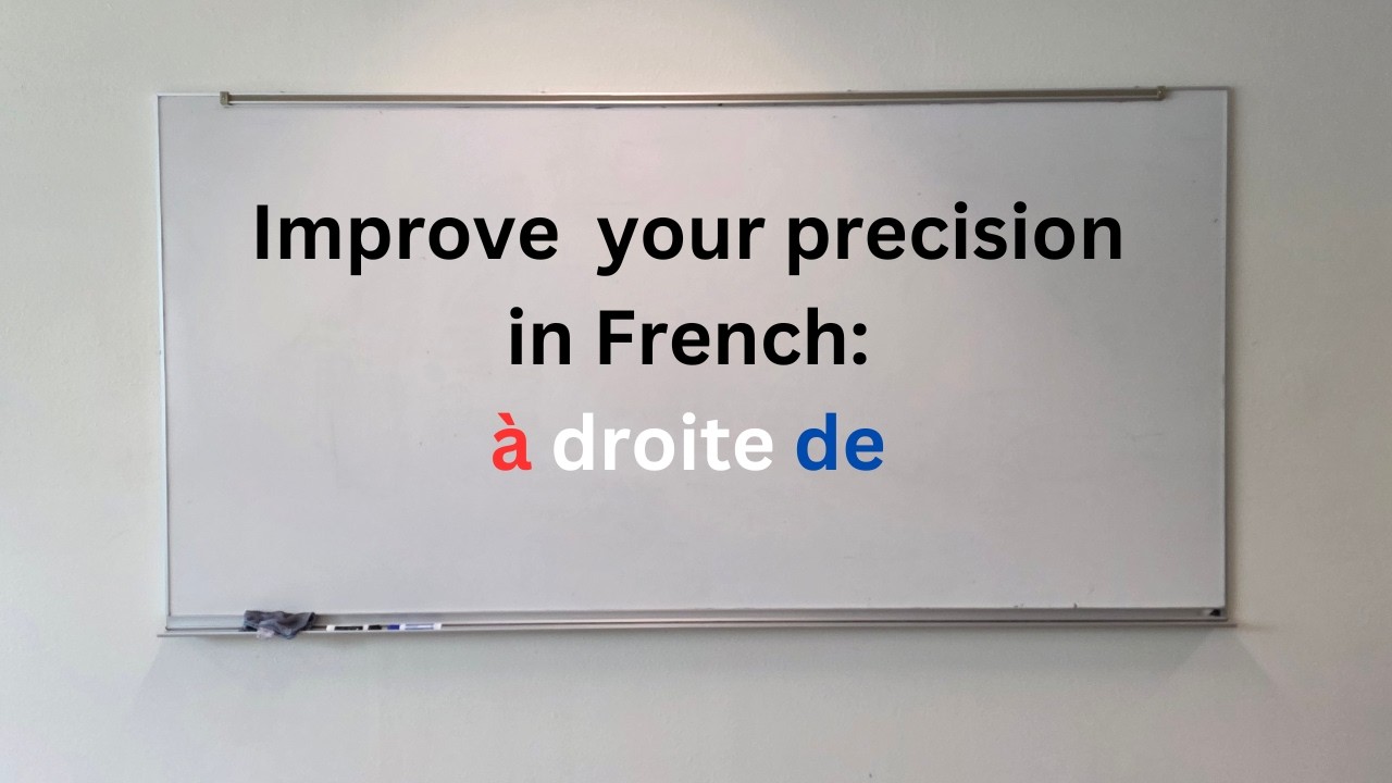 201Easily Learn French, à droite de