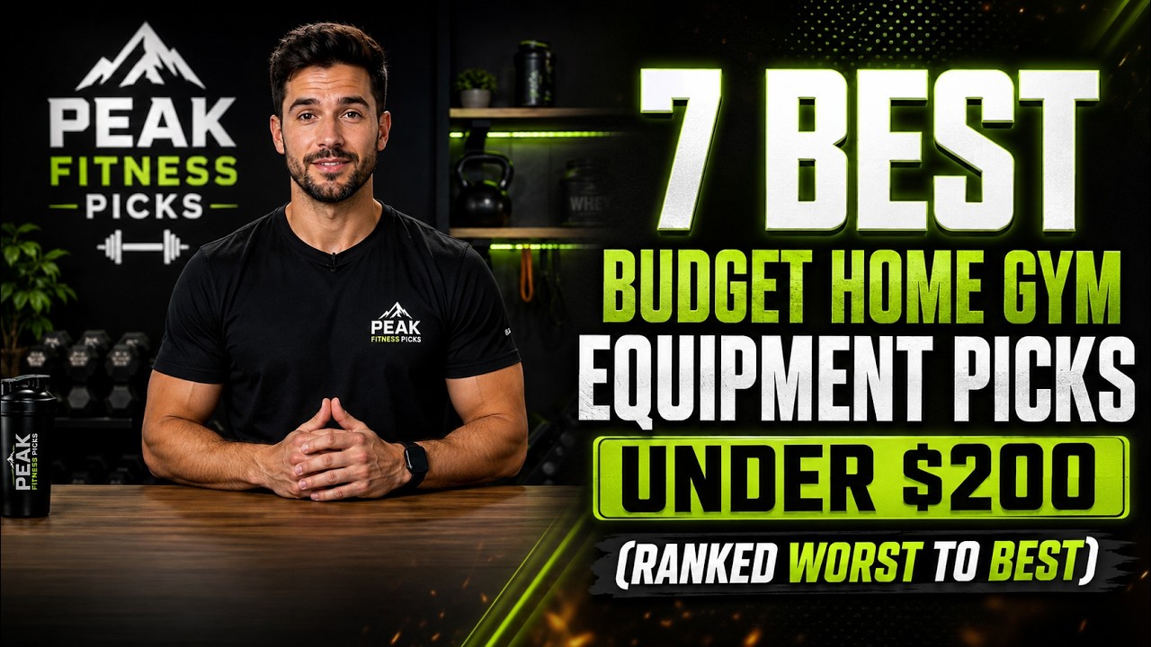 7 Best Budget Home Gym Equipment Picks Under $200 (Ranked Worst to Best)