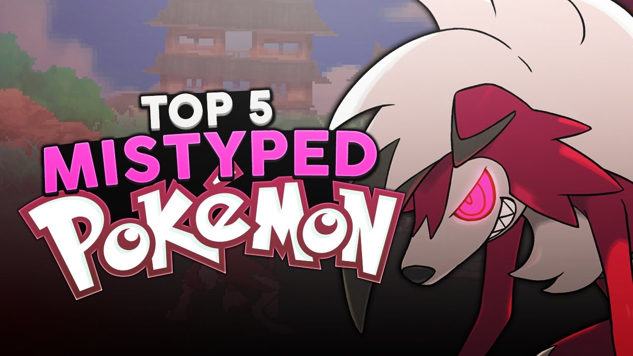Top 5 Mistyped Pokemon in Sun and Moon