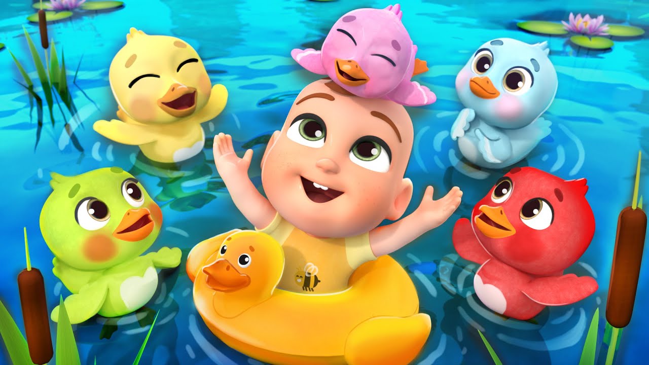 Ducks Go Quack! Color Song | Baby Songs & Nursery Rhymes
