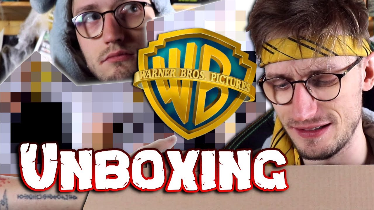 WARNER BROS schickt mir ein RIESIGES PAKET 😱 | Unboxing