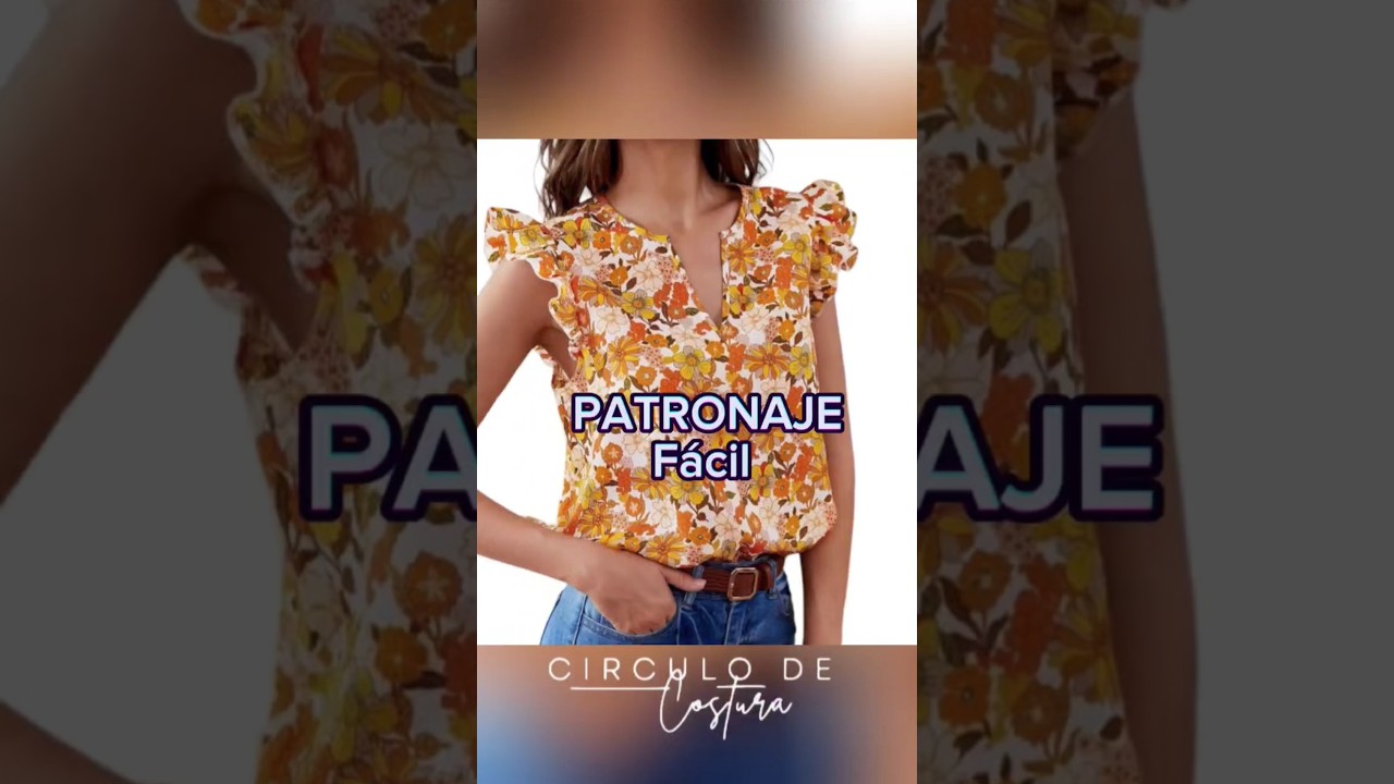 C&oacute;mo hacer una blusa de Dama 🧵🪡 #diysewing #costuraparaprincipiantes #costura #diy