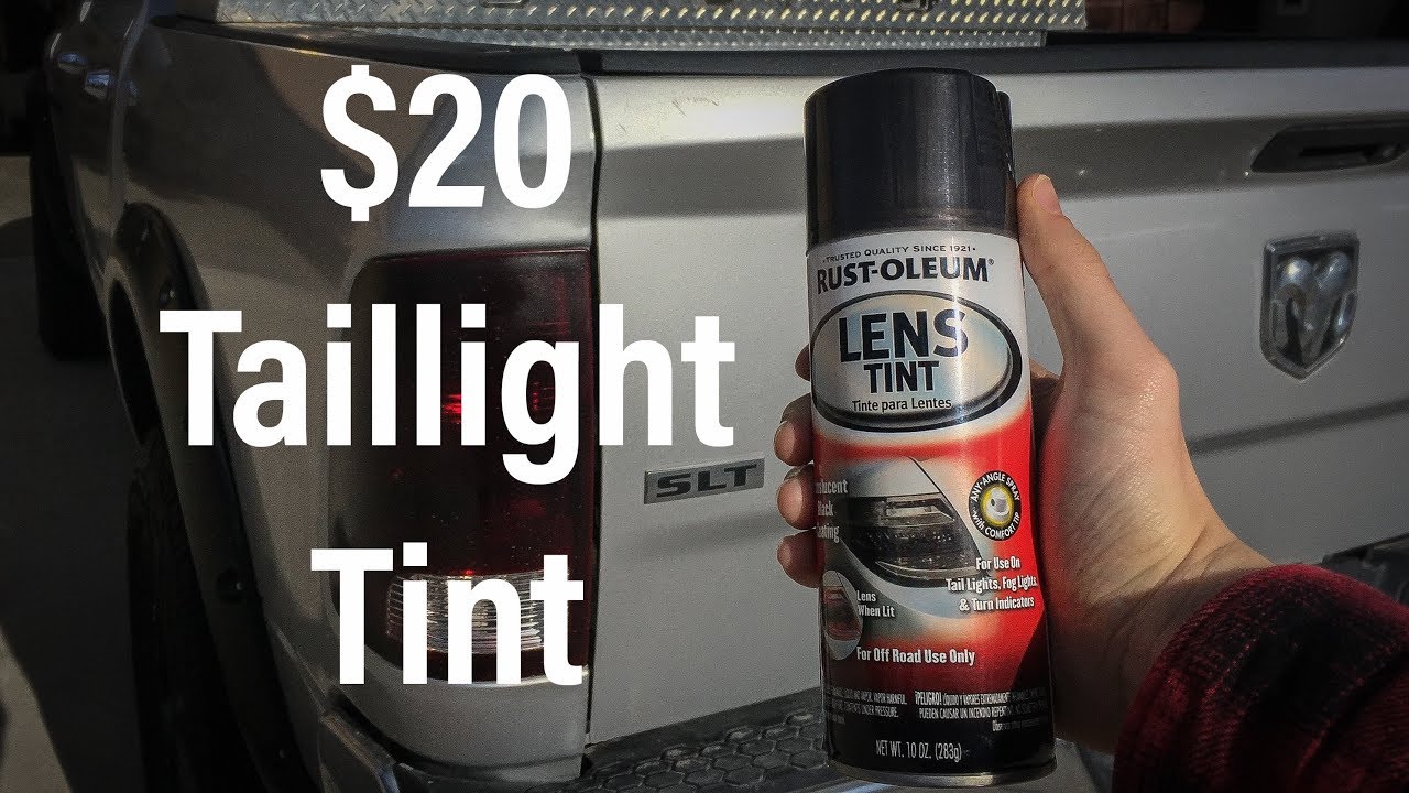 Тонировка линз Rust-Oleum за 20 долларов! Обзор