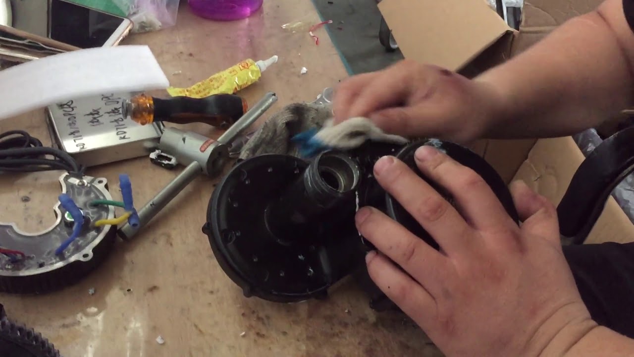 How to Dismantling the Bafang BBS02  MM G320.750 Mid Drive Motor