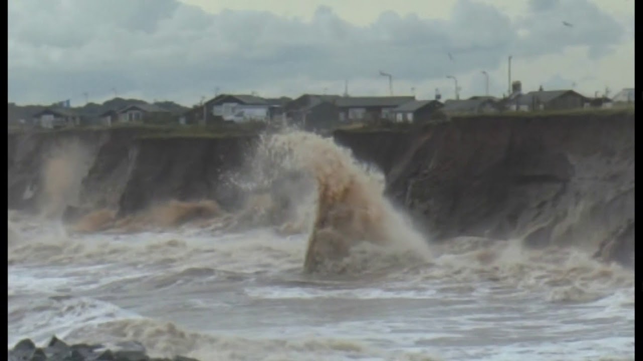 UK East Coast  Erosion  (Withernsea) Holdeness