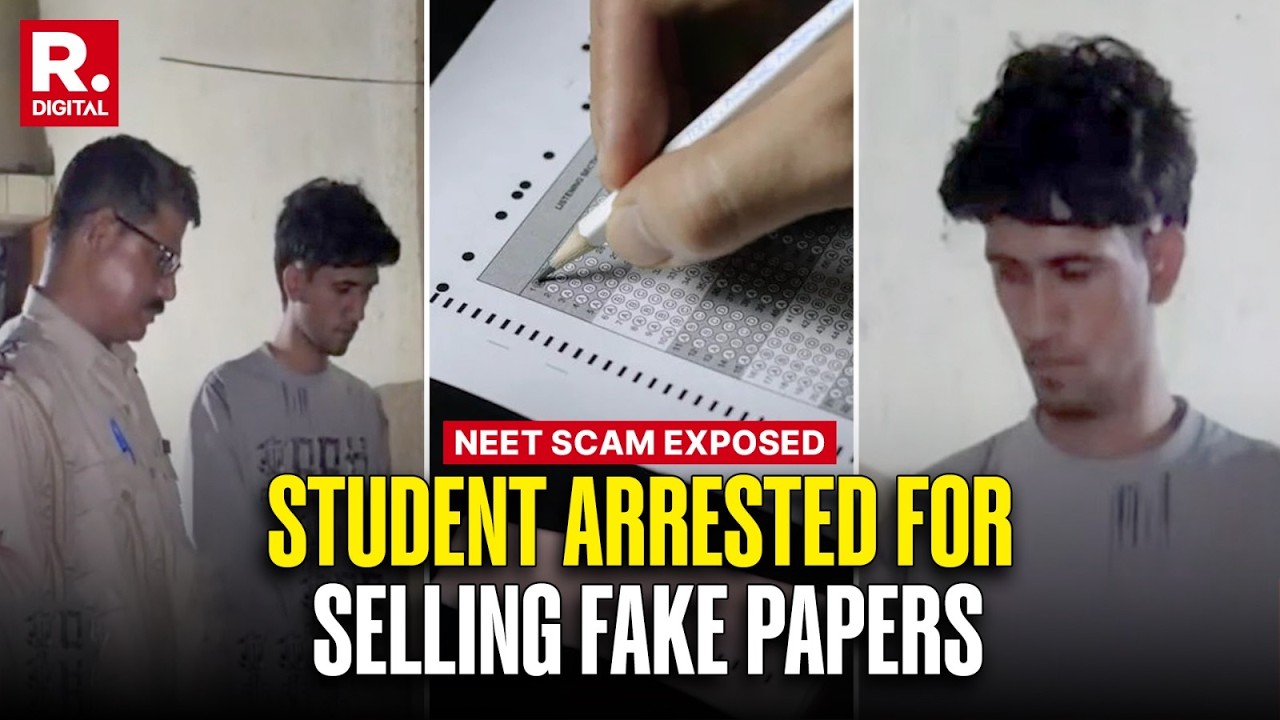 NEET Retest Scam Busted: Student Arrested For Selling Fake Papers Via Telegram VPN