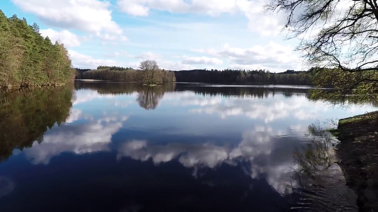 Jezioro Krzynia i Konradowo (Park Krajobrazowy Dolina Słupi) (Go-Pro)