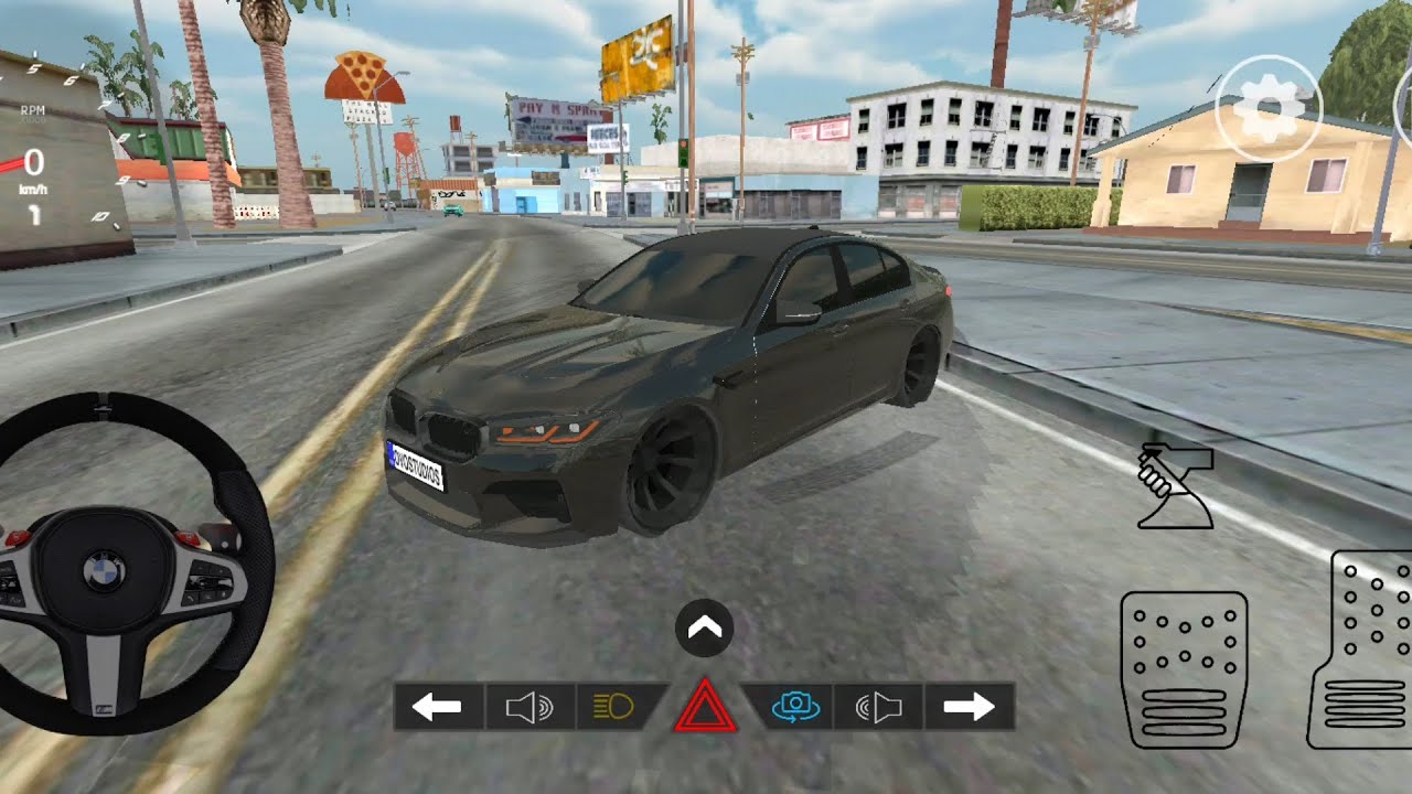 MODİFİYELİ BMWM5 SÜRÜŞ SÜMİLATOR OYUNU