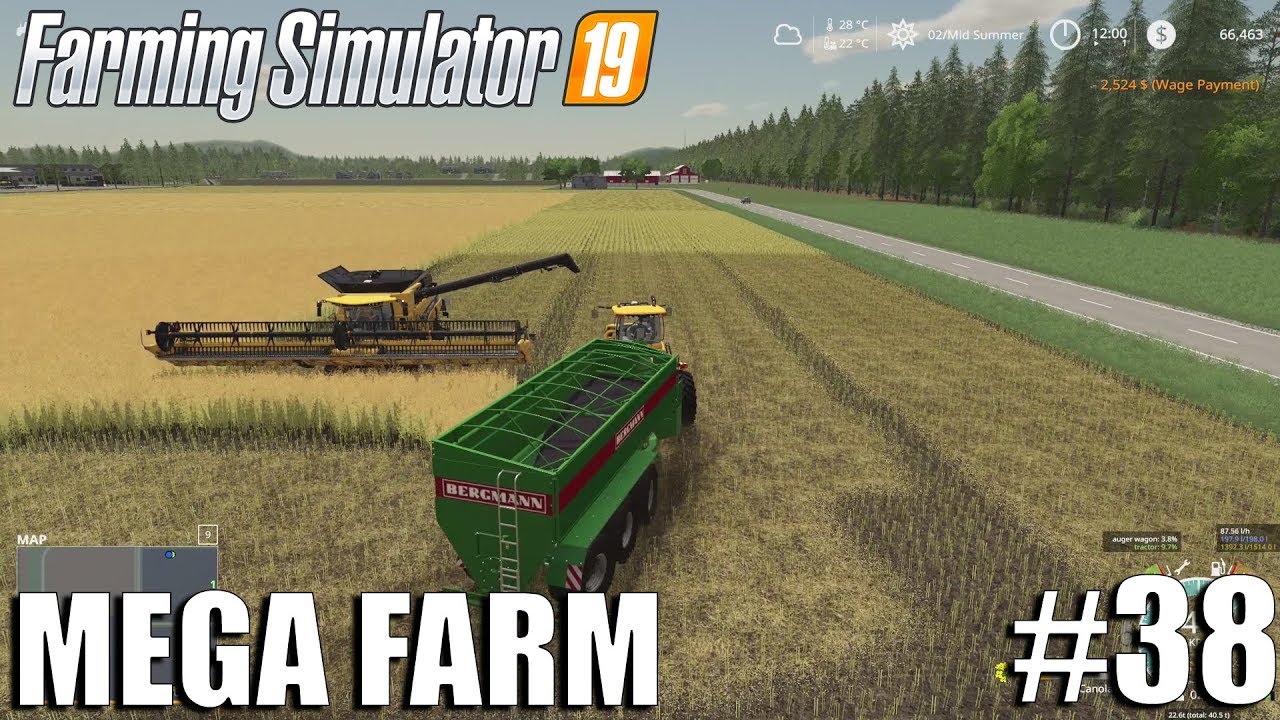 MEGA FARM Challenge | Timelapse #38 | Farming Simulator 19
