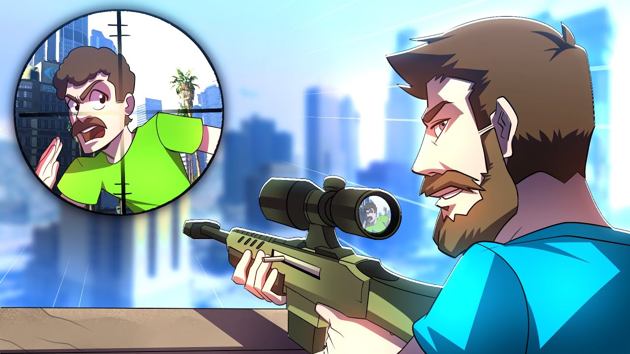 GTA 5 Snipers VS. Runners Challenge!