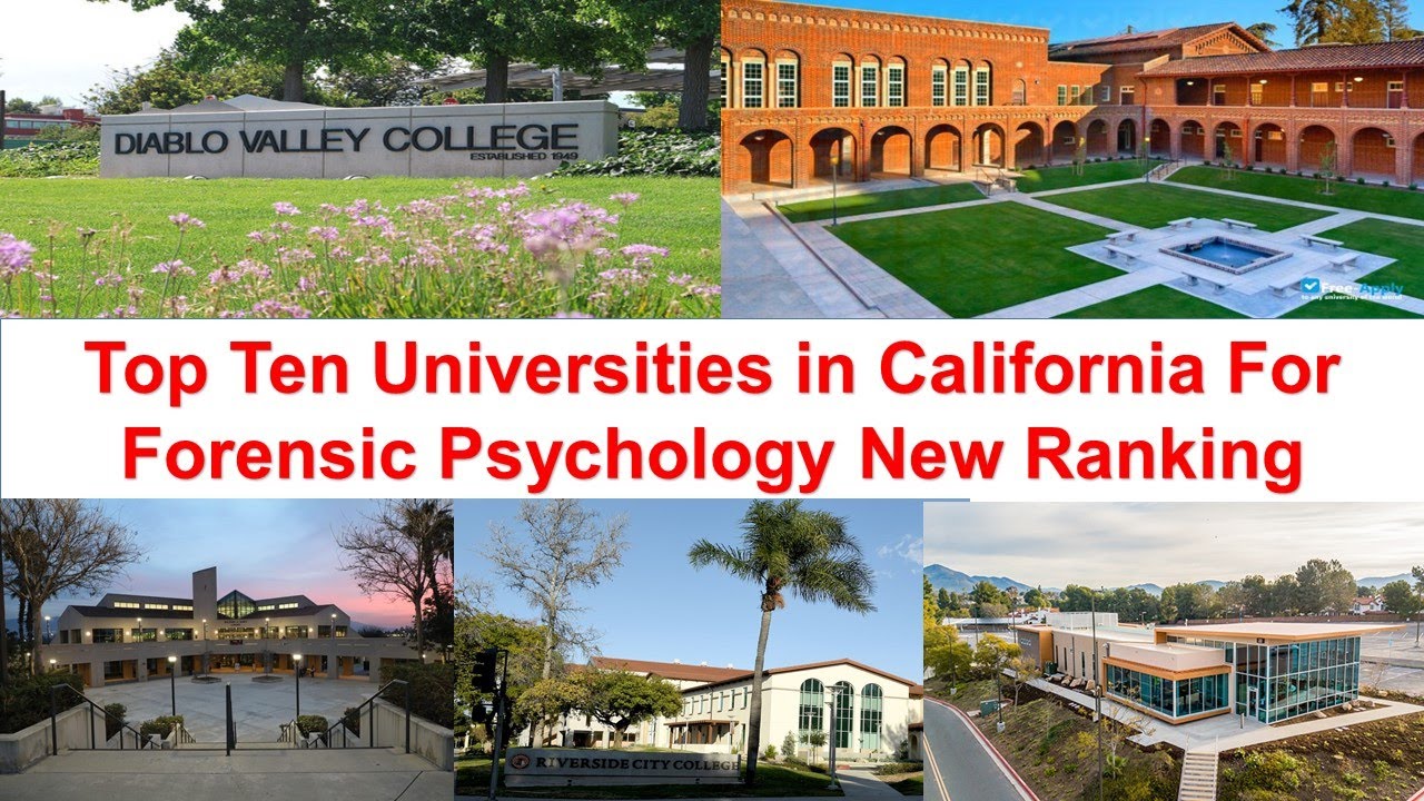 Top Ten Universities in California For Forensic Science New Ranking