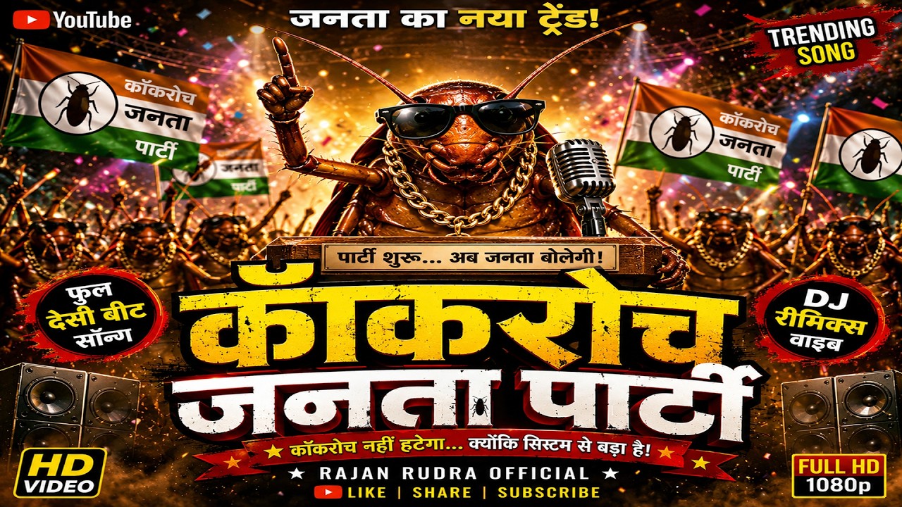 Cockroach Janta Party Song #CockroachJantaParty #CJP